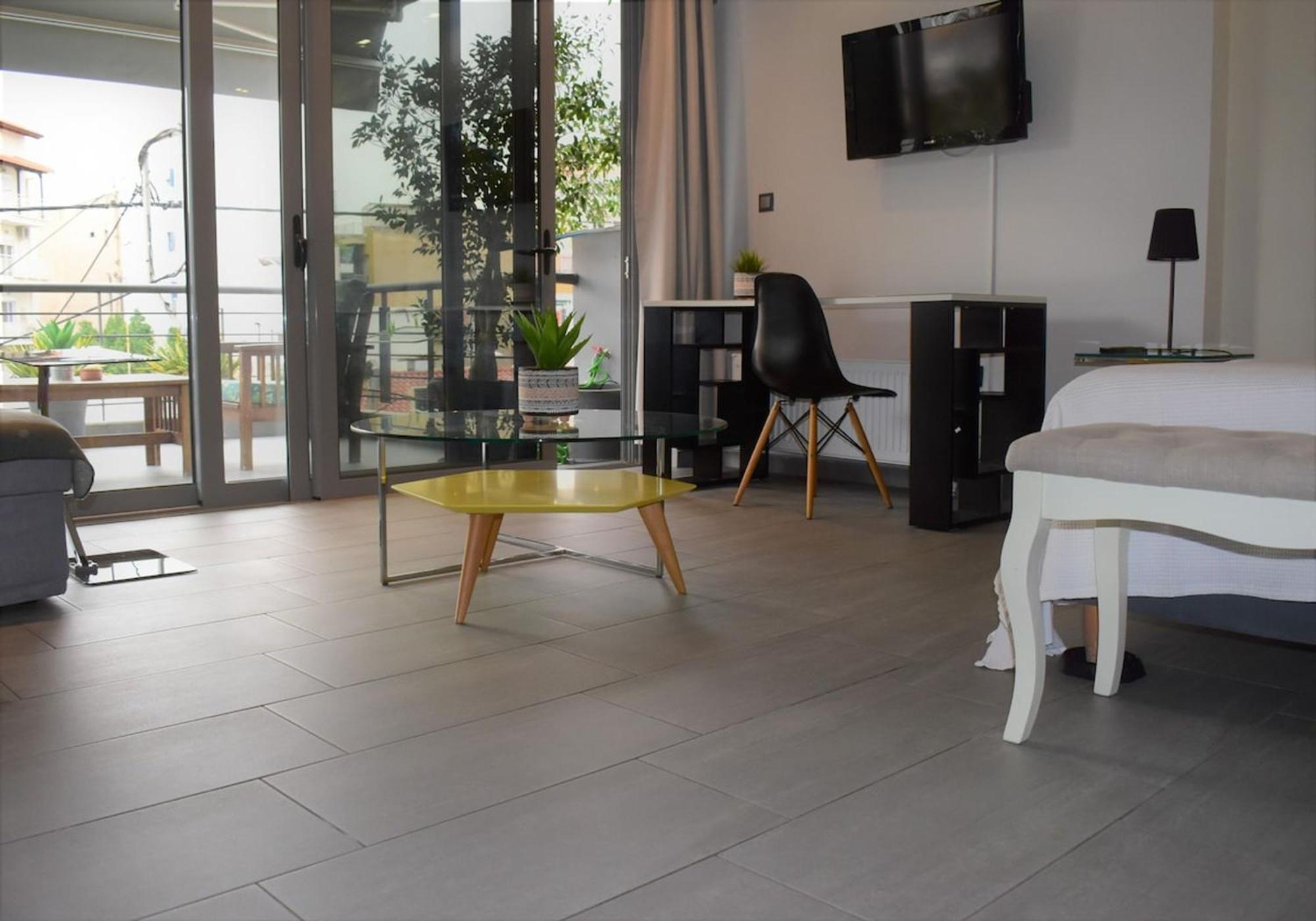 Ferienwohnung Stylish Boutique Loft With Private Balcony Athen Exterior foto